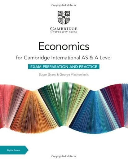 Cambridge International AS & A Level Economics Exam Preparation and Practice cover
